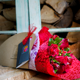 BOUQUET 6 ROSAS ROJAS ESPECIALES