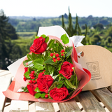 BOUQUET 6 ROSAS ROJAS ESPECIALES